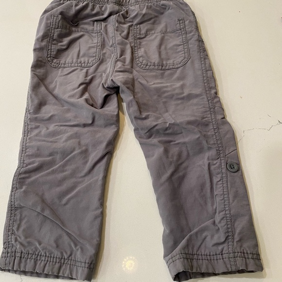 Grey lined toddler pants - Picture 2 of 4